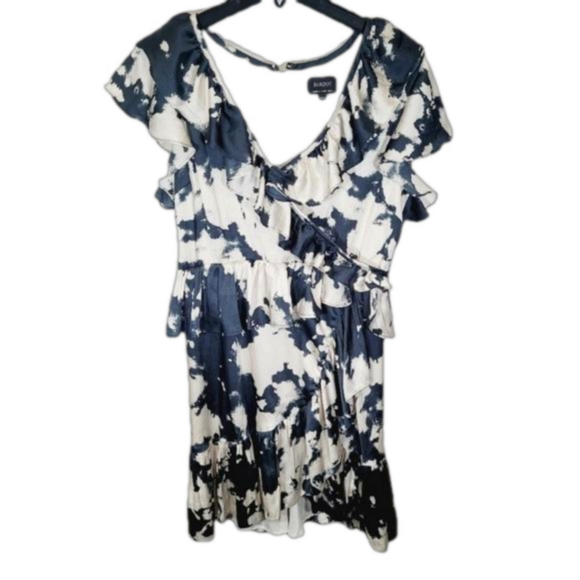 Bardot Tie Dye print mini satin dress - Picture 2 of 16